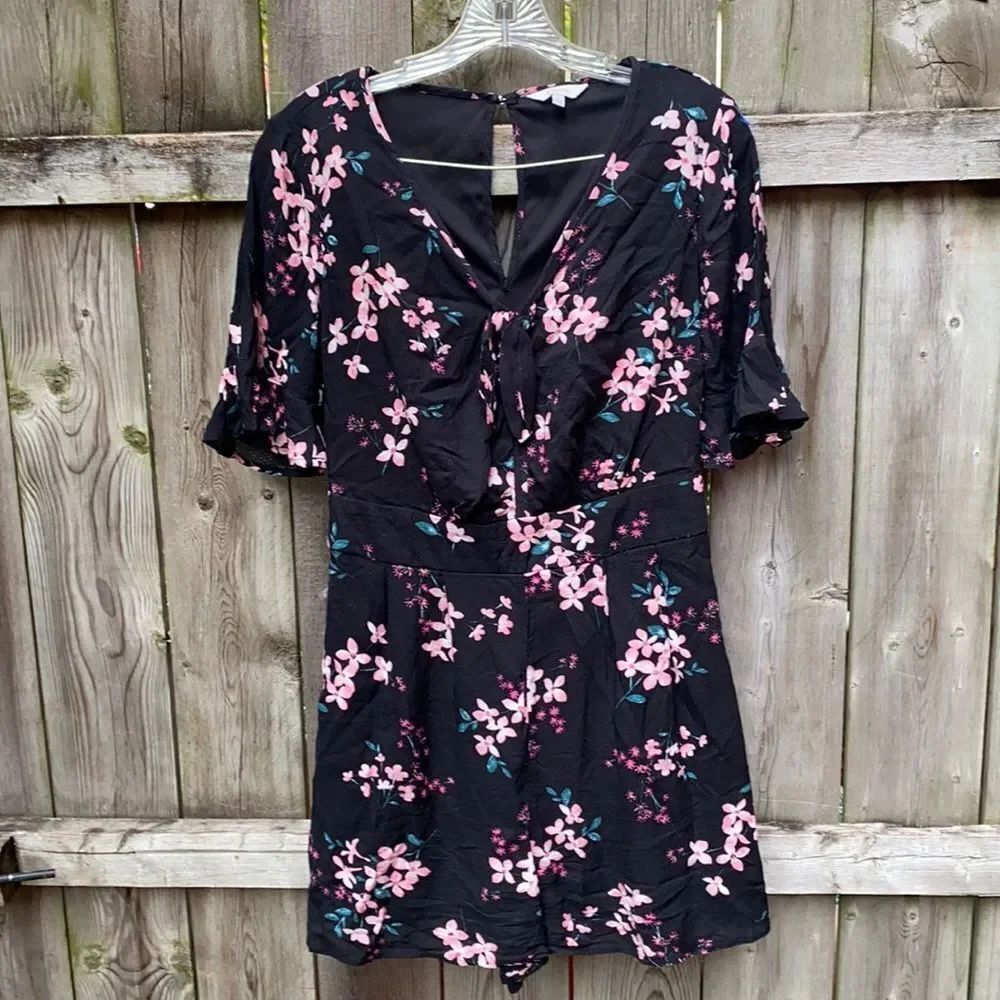 Candies Floral Romper sz. S
